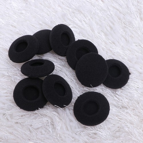 Black reusable headphone - reusable, ear