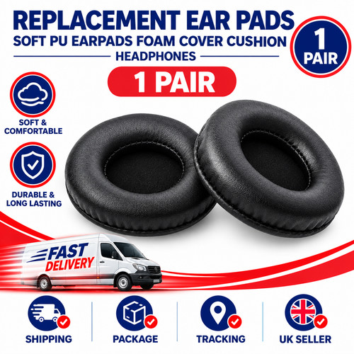 Thick replacement ear pads - thick,