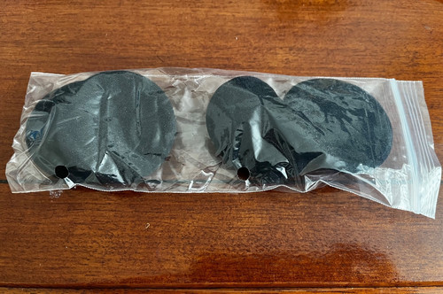 Replacement black foam ear pad - replacement,
